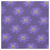 Daisy Fabric Lila Daisy Fabric Cotton oder Poly Stoff (Muster)