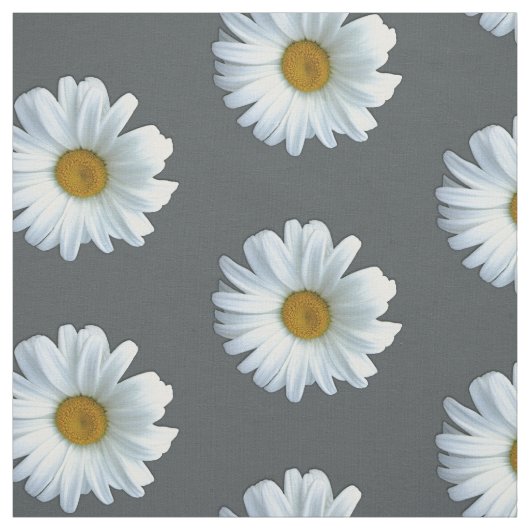Daisy Fabric Yellow Daisy Stoff Baumwolle oder Pol (Muster)