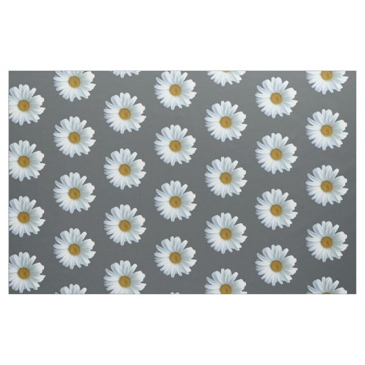 Daisy Fabric Yellow Daisy Stoff Baumwolle oder Pol (Fat Quarter (45,7 x 55,9 cm))