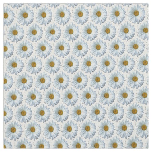 Daisy Fabric Yellow Daisy Stoff Baumwolle oder Pol (Muster)