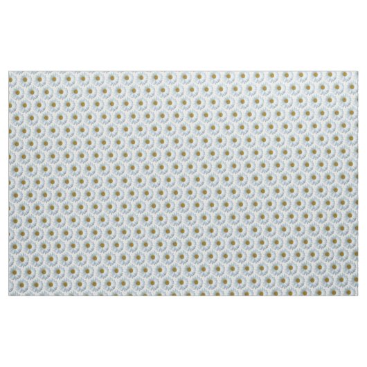Daisy Fabric Yellow Daisy Stoff Baumwolle oder Pol (Fat Quarter (45,7 x 55,9 cm))