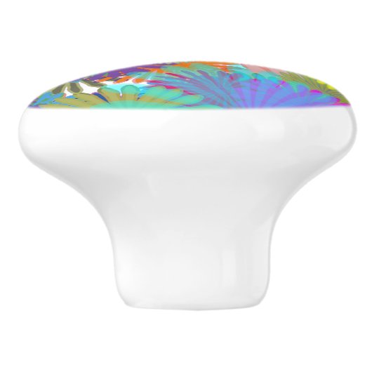 Daisy Festival Keramikknauf (Seitenansicht)