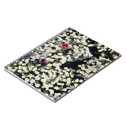 Daisy Field Spiral Notebook Notizblock (Linke Seite)