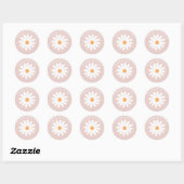 Daisy First Birthday Decor  sticker (Blatt)