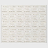 Daisy First Birthday Themed Party Geschenkpapier (Flach)