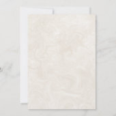 Daisy First Birthday Themed Party Vielen Dank Einladung (Rückseite)