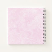 Daisy First Birthday Themed Partys Guest Book Pink Notizblock (Rückseite)