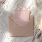 Daisy First Birthday Time Kapselkarte Einladung