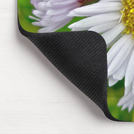 Daisy Fleabane Wildblume Mousepad (Ecke)