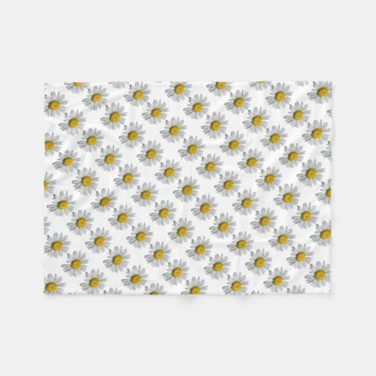Daisy Fleece Blanket (Vorderseite (Horizontal))