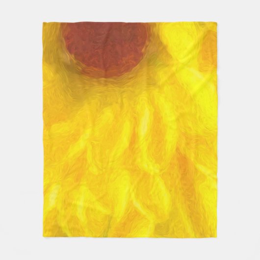 Daisy Fleece Blanket (Vorderseite)