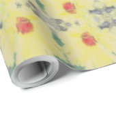 Daisy Floor w/Name Geschenkpapier (Rolleneckpunkt)