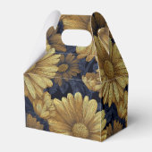 Daisy Floral 70. Geburtstag Custom Geschenkschachtel (Rückseite)
