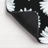 Daisy Floral Bold Musterstück Mousepad (Ecke)