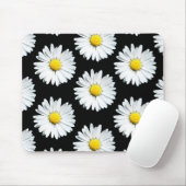 Daisy Floral Bold Musterstück Mousepad (Mit Mouse)