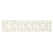Daisy Floral Cloud Table Runner Kurzer Tischläufer (Horizontal)