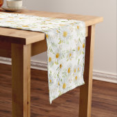 Daisy Floral Cloud Table Runner Kurzer Tischläufer (Beispiel)