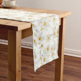 Daisy Floral Cloud Table Runner Kurzer Tischläufer