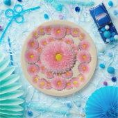 Daisy Floral Custom Paper Teller 9 in (Party)