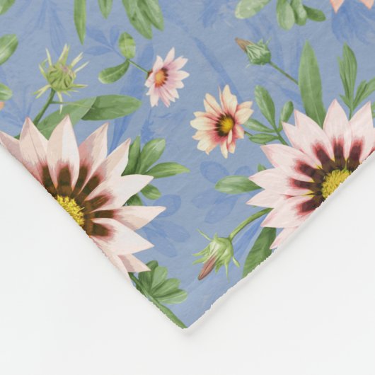 Daisy Floral Fleecedecke (Ecke)
