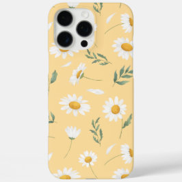 Daisy Floral iPhone Case - Gelbe ästhetische Abdec