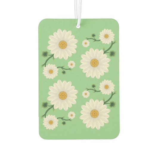 Daisy Floral Pattern Autolufterfrischer (Rückseite)