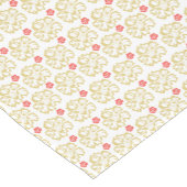 Daisy Floral Pattern Bauerntisch Runner Kurzer Tischläufer (Ecke)