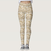 Daisy Floral Pattern Leggings (Vorderseite)