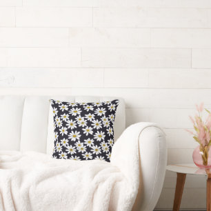 Daisy Floral Pattern Skript-Zuhause 2 Seiten eins Kissen