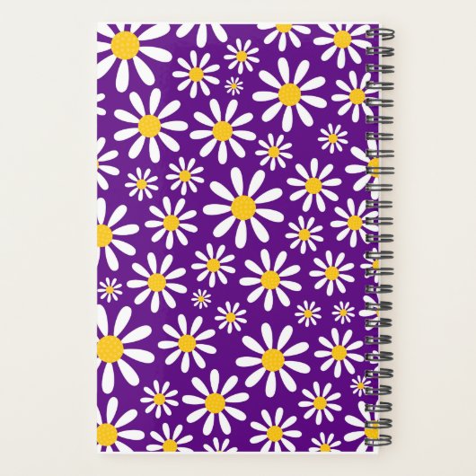 Daisy Floral Planner Planer (Rückseite)