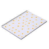 Daisy Floral Spiral Notebook - Foto Journal Notizblock (Linke Seite)