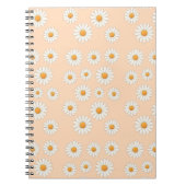 Daisy Floral Spiral Notebook - Foto Journal Notizblock (Vorderseite)
