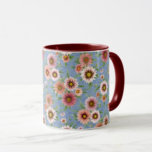 Daisy Floral Tasse (VorderseiteRechts)