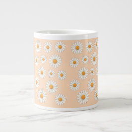 Daisy Floral Tasse - Fröhliche Blume Muster Kaffee