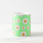 Daisy Floral Tasse - Fröhliche Blume Muster Kaffee (Mittel)