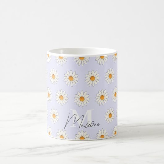 Daisy Floral Tasse - Niedlicher Kaffee-Cup (Mittel)