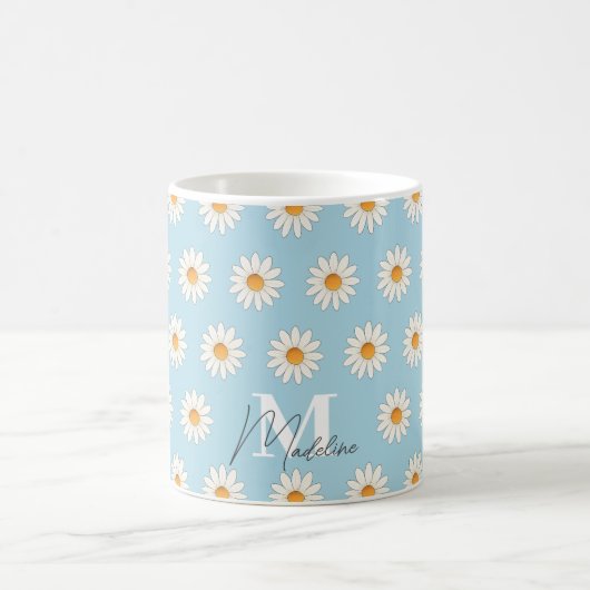 Daisy Floral Tasse - Niedlicher Kaffee-Cup (Mittel)