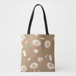 Daisy Floral Tote Bag Tasche