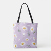 Daisy Floral Tote Bag Tasche (Rückseite)