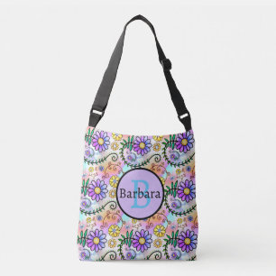 Daisy Floral Tragetaschen Mit Langen Trägern
