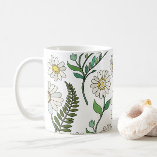 Daisy Flower Baby In Bloom Baby Shower Party Kaffeetasse