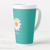Daisy Flower Dream– Summer Botanical Cozy Milchtasse (Rechte Ecke)