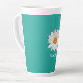 Daisy Flower Dream– Summer Botanical Cozy Milchtasse (Linke Ecke)
