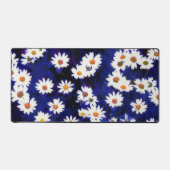 Daisy Flower Garden Art Desk Mat Pad Schreibtischunterlage (Vorderseite)