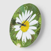 Daisy flower große wanduhr (Winkel)