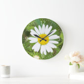 Daisy flower große wanduhr (Zuhause)
