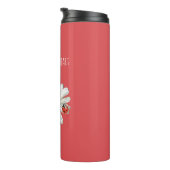 Daisy Flower Ladybug Thermosbecher (Nach rechts gedreht)