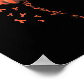 Daisy Flower Leukemia Awareness Gifts  Poster (Ecke)