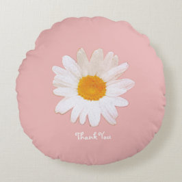 Daisy Flower Mug – Summer Botanical Cozy Rundes Kissen