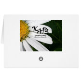 Daisy Flower PHotography (Rückseite Horizontal)